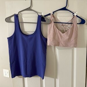 Athleta Tank & Bra